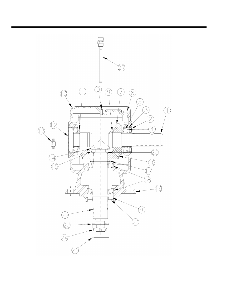 Gearbox center deck (1000 rpm) (826-380c) comer, S/n 397434, Table of contents part number index | Land Pride RCR3515 User Manual | Page 204 / 246