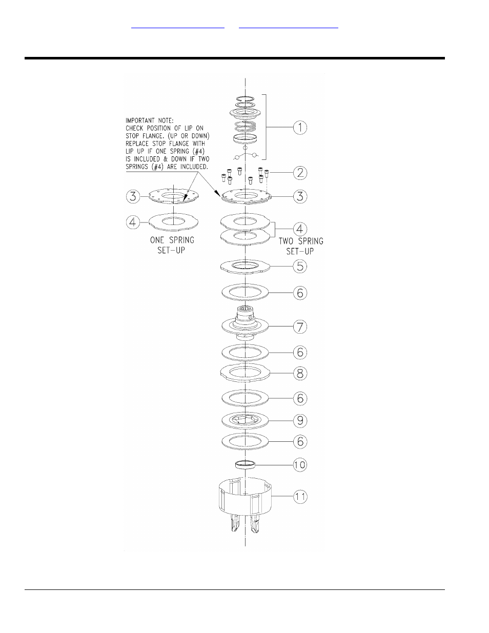 Driveline slip clutch (1465603) eurocardan, Table of contents part number index | Land Pride RTR25 User Manual | Page 128 / 194