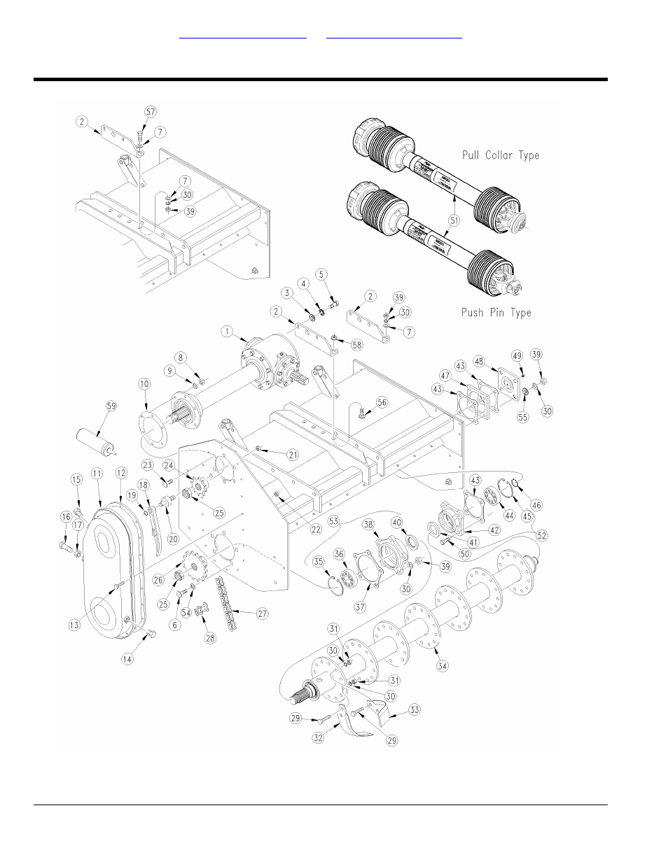 Section 3: drives, Drive, Table of contents part number index | Land Pride RTR25 User Manual | Page 152 / 194