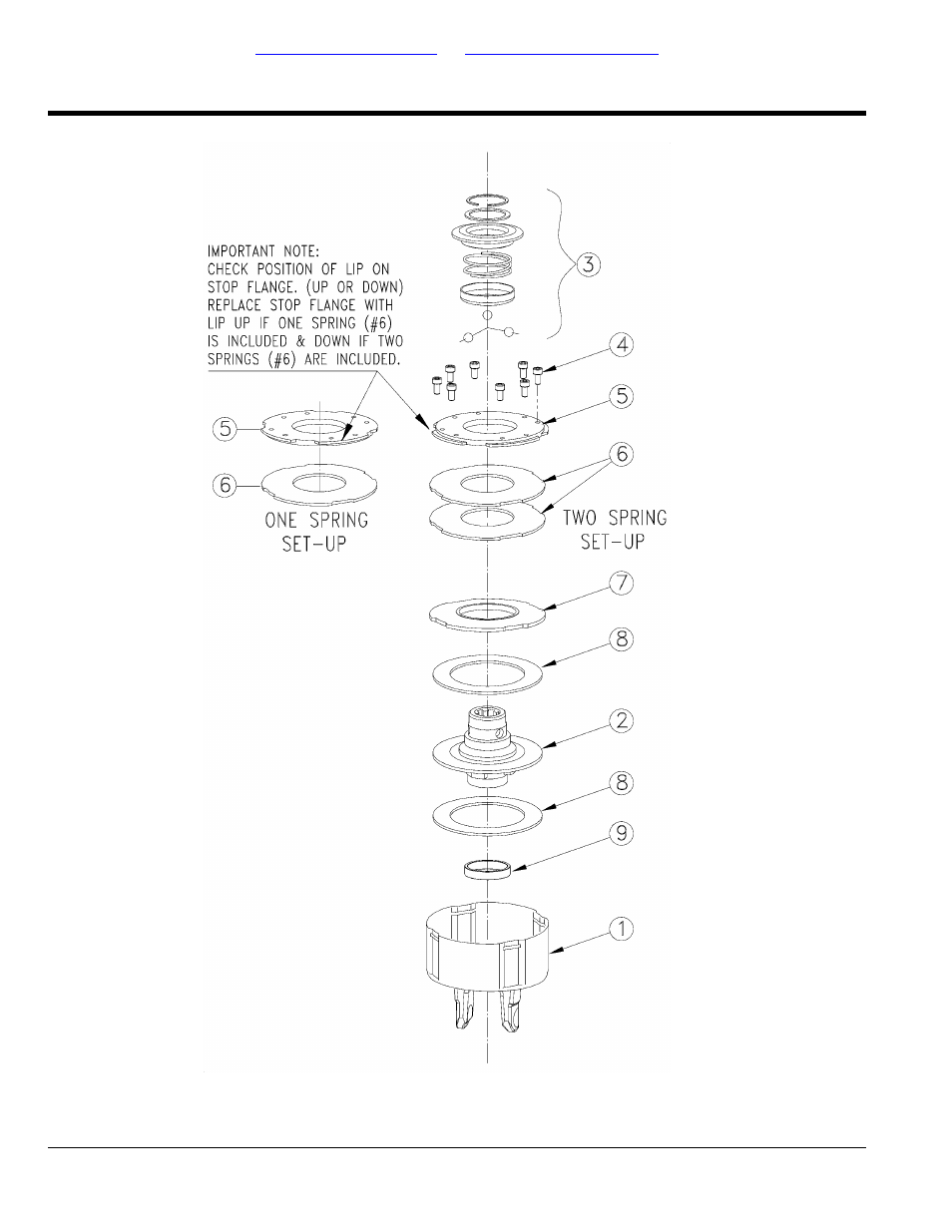 Driveline slip clutch (1385605) eurocardan, Table of contents part number index | Land Pride RTR25 User Manual | Page 62 / 194