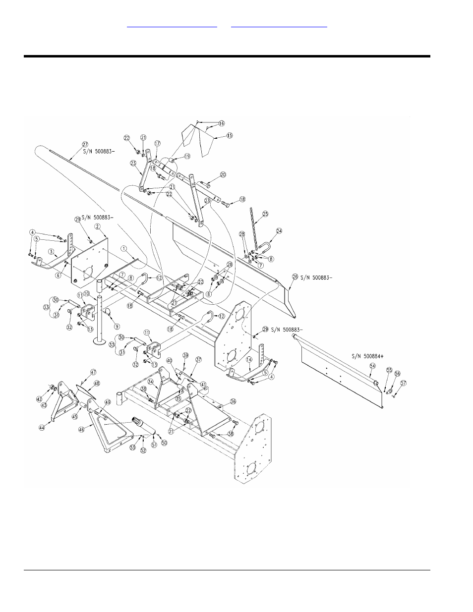 Rta10 series, Section 2: frames, Frame | Table of contents part number index | Land Pride RTR25 User Manual | Page 8 / 194