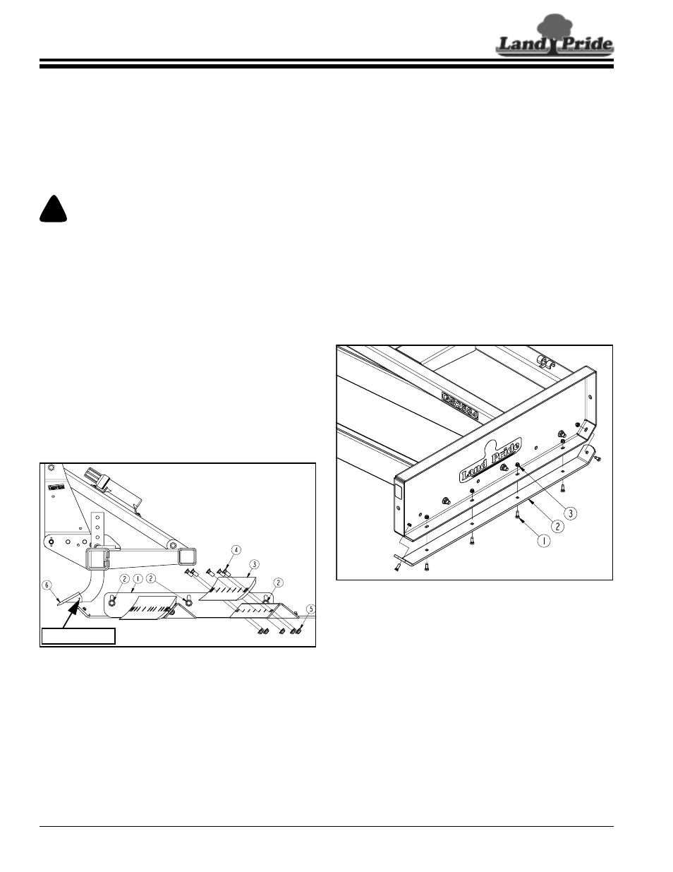Section 5: maintenance, Maintenance, Cutting blades | Shank tips, Skid shoes, Long term storage, Caution, Table of contents maintenance | Land Pride Grading Scrapers GS2584 User Manual | Page 16 / 22
