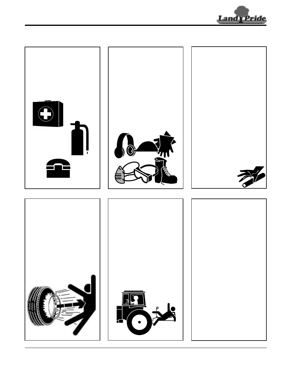 Land Pride Grading Scrapers GS2584 User Manual | Page 5 / 22
