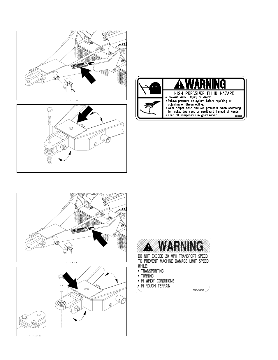 Land Pride RCM6015 User Manual | Page 10 / 46