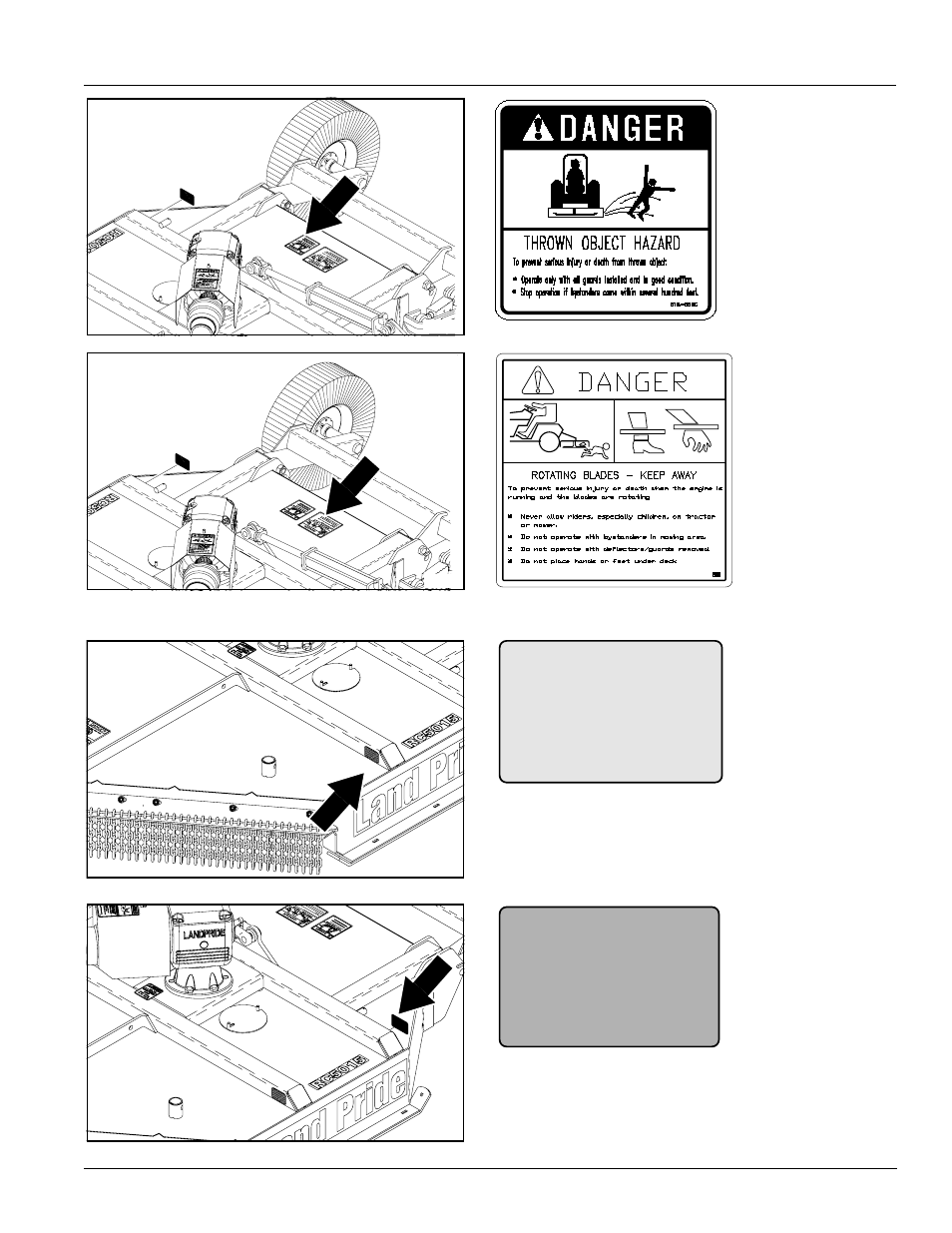 Land Pride RCM6015 User Manual | Page 11 / 46