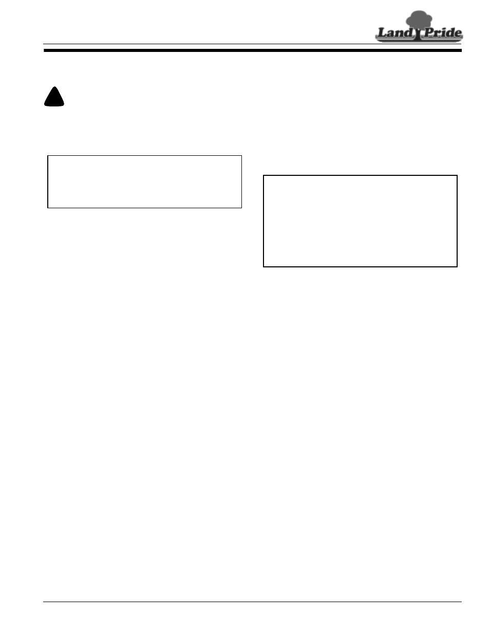 Section 4: options, Safety guard options, Hydraulic accessories | Safety guard options hydraulic accessories, Danger, Table of contents safety guard options | Land Pride RCM6015 User Manual | Page 25 / 46