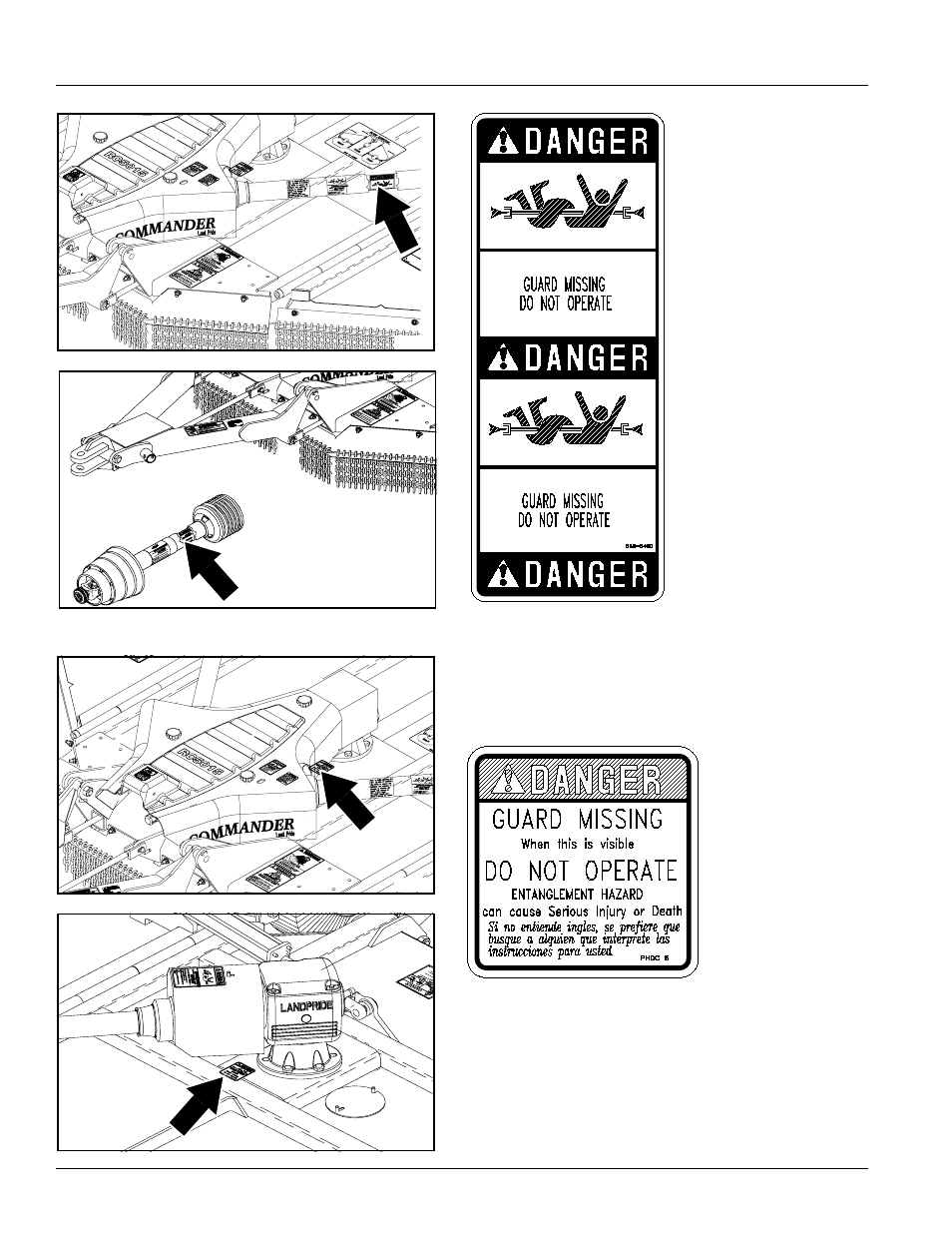 Land Pride RCM6015 User Manual | Page 8 / 46