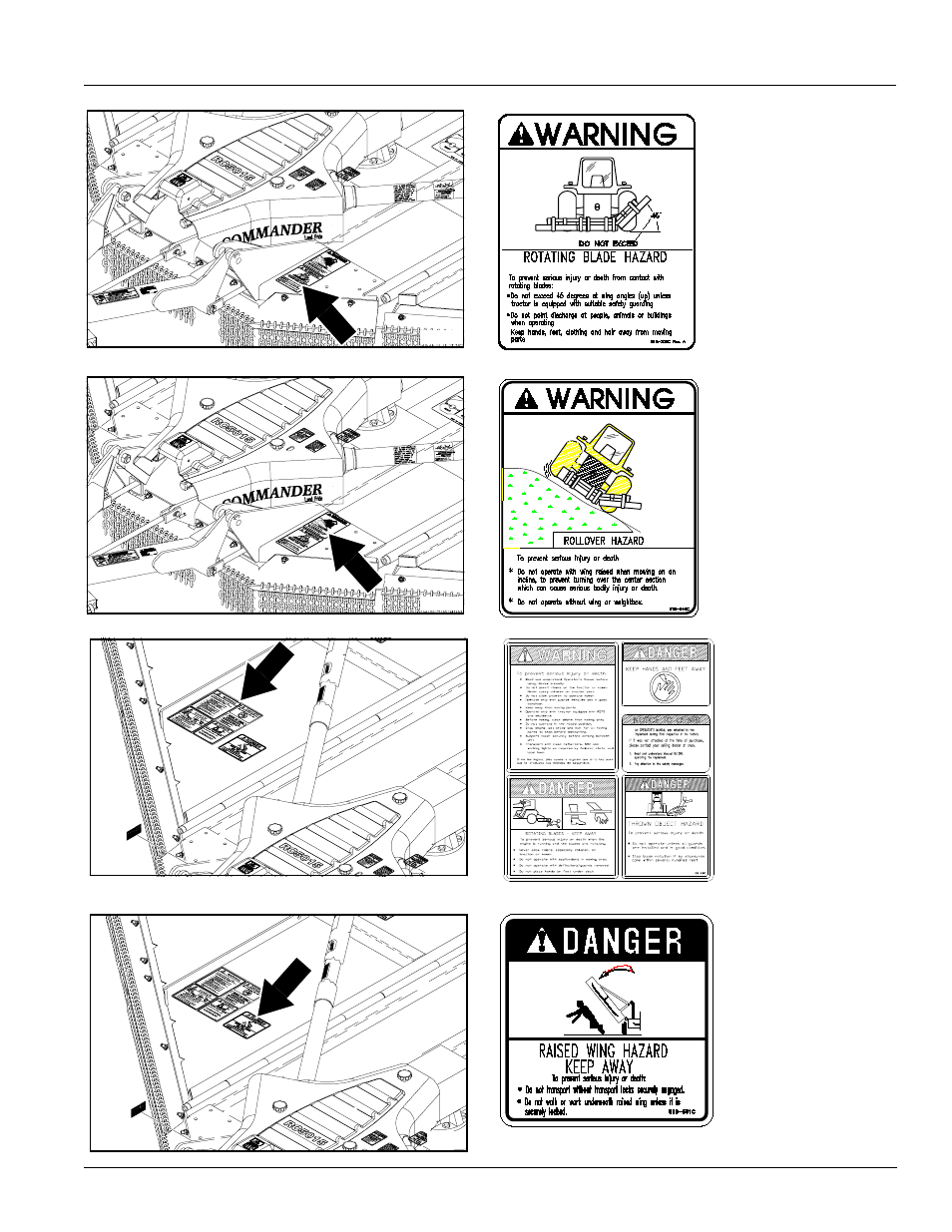 Land Pride RCM6015 User Manual | Page 9 / 46