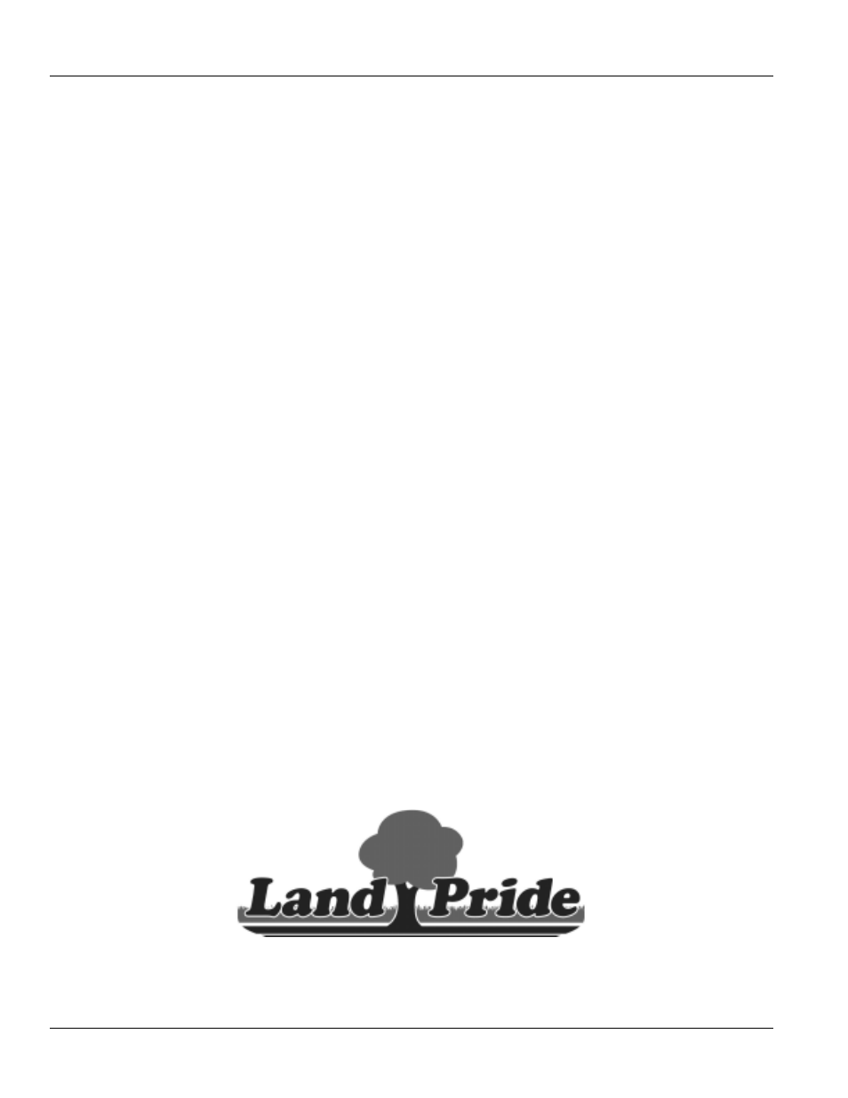 Land Pride FD2548 User Manual | Page 30 / 30