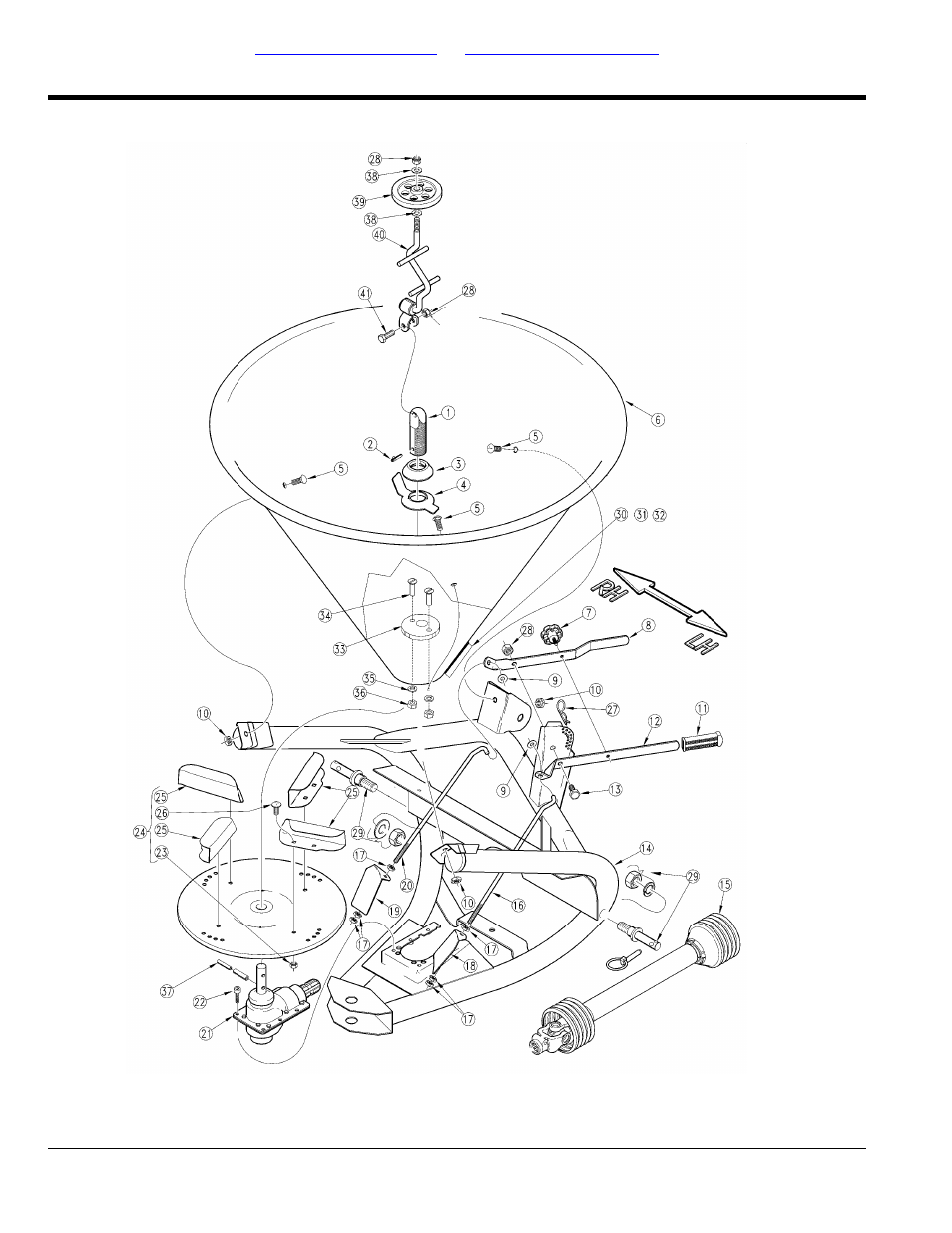 Section 2: complete assembly, Complete assembly, Table of contents part number index | Land Pride FSP700 User Manual | Page 6 / 20