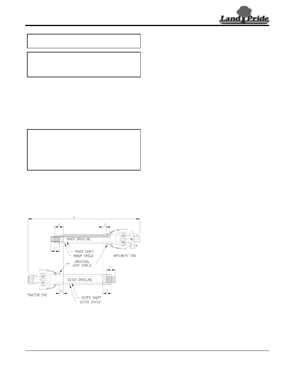 Land Pride RTR0542 User Manual | Page 15 / 32