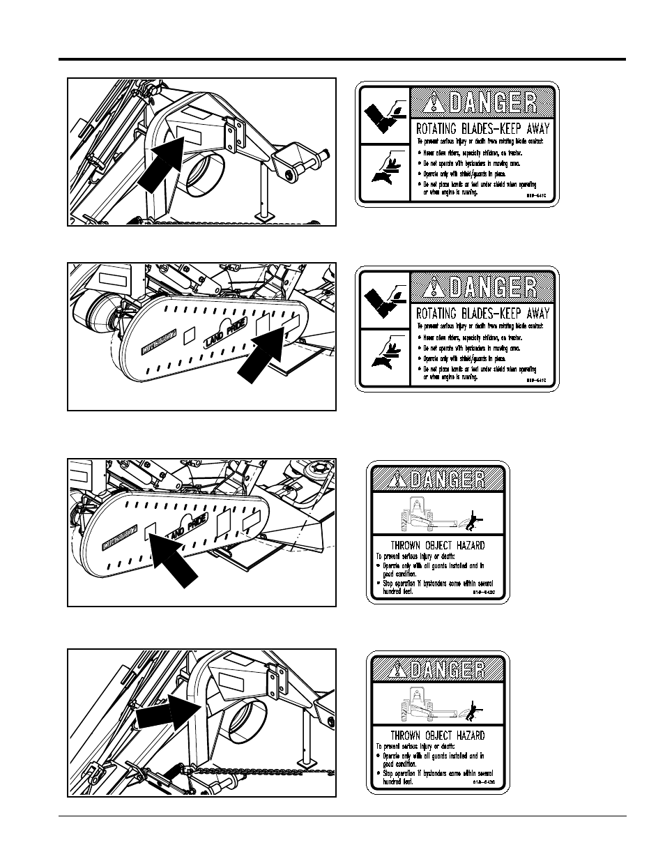 Land Pride DM36 Series User Manual | Page 7 / 30