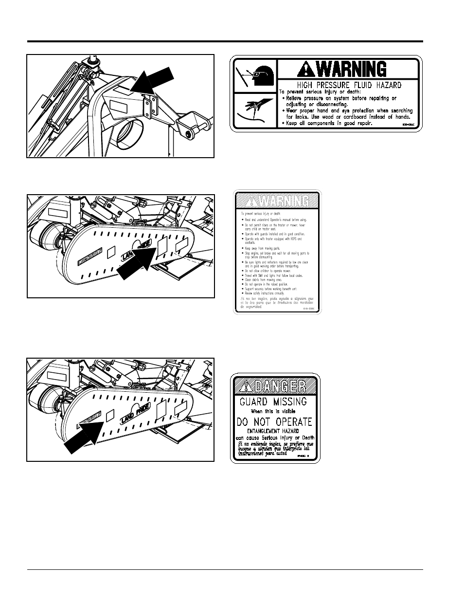 Land Pride DM36 Series User Manual | Page 8 / 30