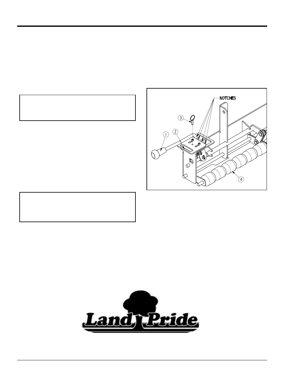 Striping kit operation | Land Pride ZXT54 User Manual | Page 2 / 2