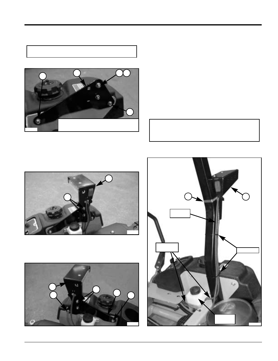 Method #3 - light bracket mounted to rops, Assembly instructions | Land Pride ZT60 User Manual | Page 5 / 8