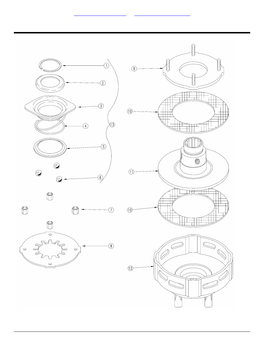 Driveline slip clutch (053314), Table of contents part number index | Land Pride RTR10 311-431P User Manual | Page 24 / 54