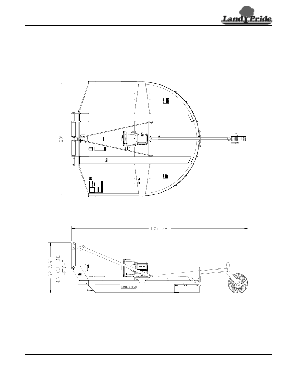 Land Pride Rotary Cutters RCR1884 User Manual | Page 33 / 38