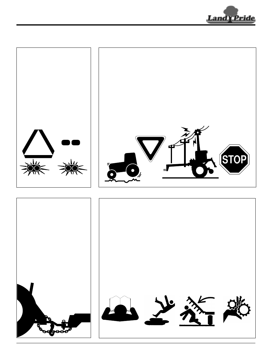 Land Pride Rotary Cutters RCR1884 User Manual | Page 4 / 38