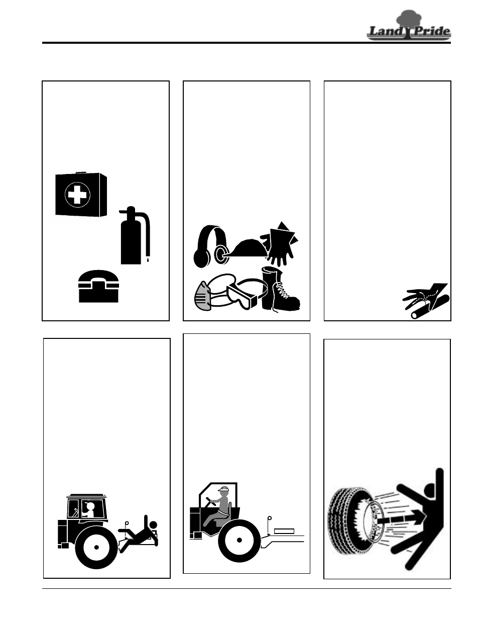 Land Pride Rotary Cutters RCR1884 User Manual | Page 5 / 38