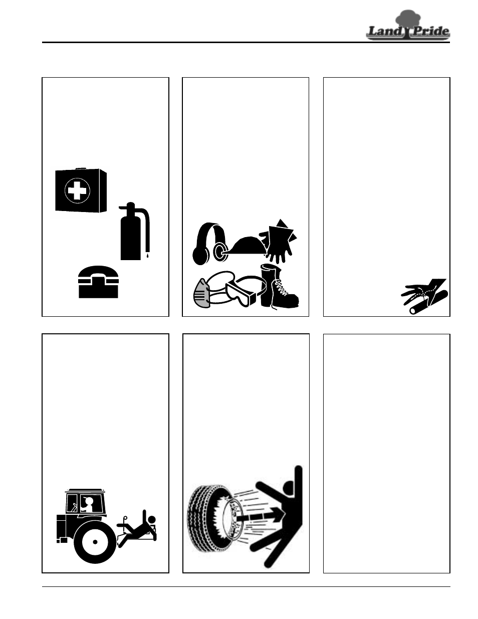 Land Pride SA35 User Manual | Page 5 / 24