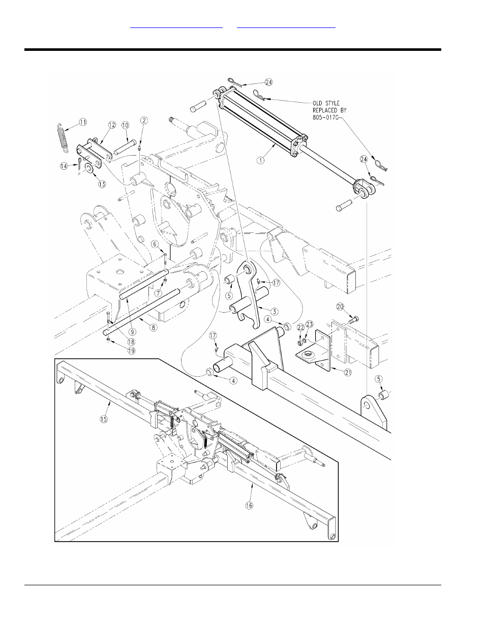 Right hand and left hand deck pivot, Table of contents part number index | Land Pride AFM40168 User Manual | Page 12 / 120