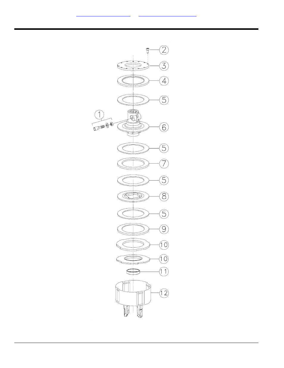 Driveline slip clutch (1466305) eurocardan, Table of contents part number index | Land Pride AFM40168 User Manual | Page 40 / 120