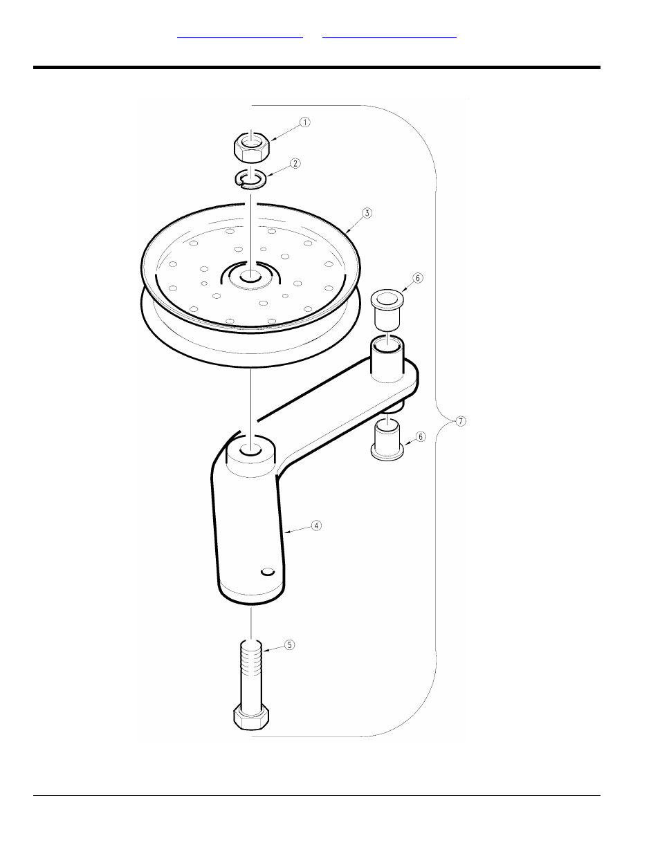 Belt take-up handle, Table of contents part number index | Land Pride AFM40168 User Manual | Page 52 / 120