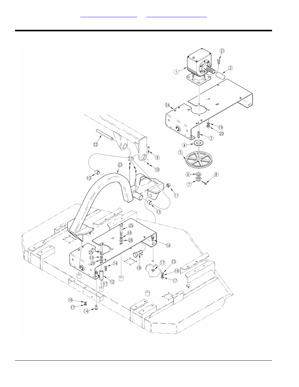 Channel right hand deck, Table of contents part number index | Land Pride AFM40168 User Manual | Page 58 / 120