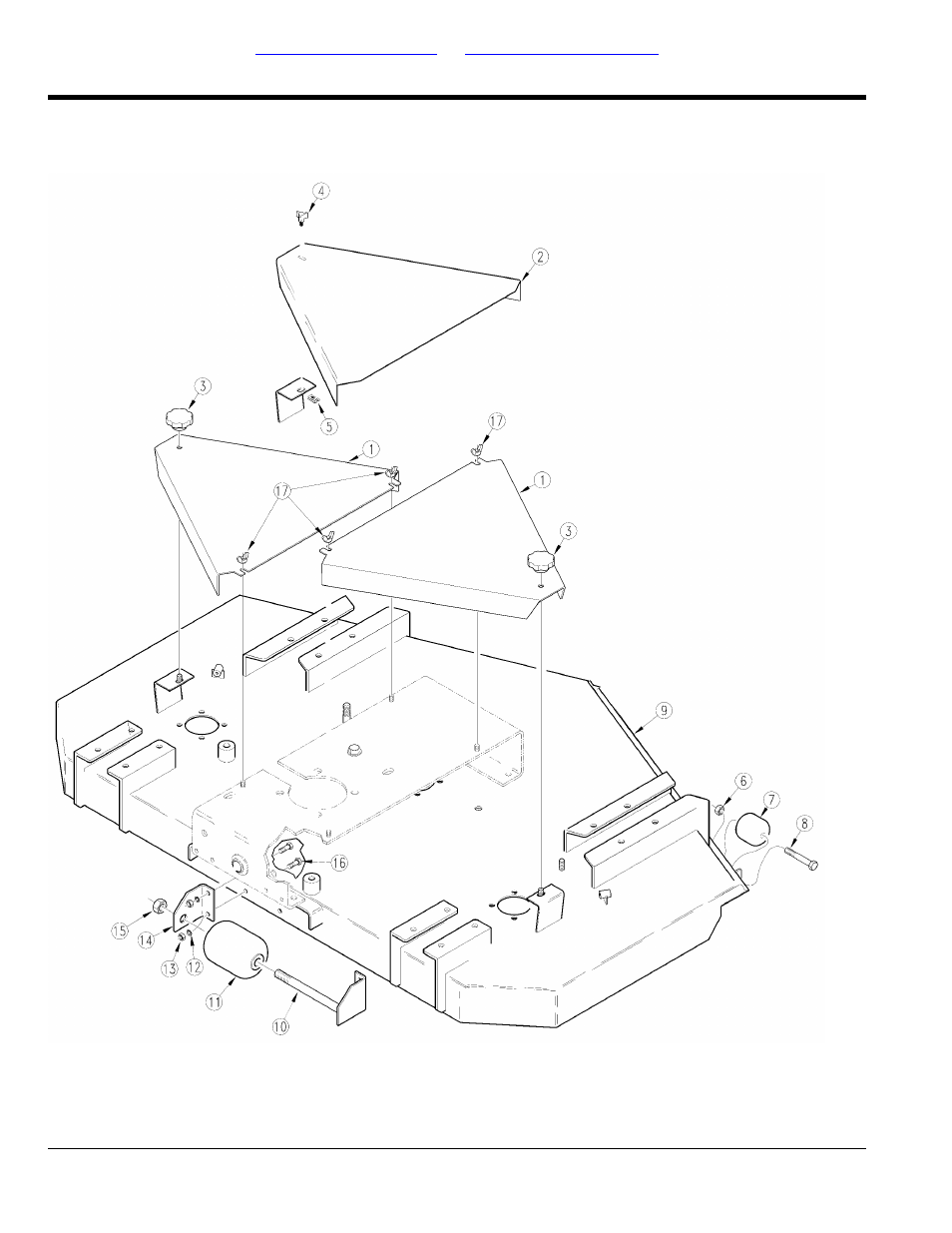 Deck and roller, Table of contents part number index | Land Pride AFM40168 User Manual | Page 60 / 120