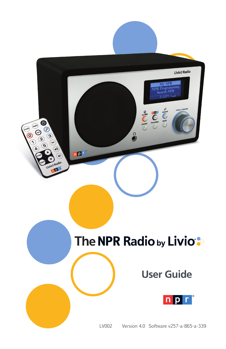 Livio Radio LV002 User Manual | 28 pages