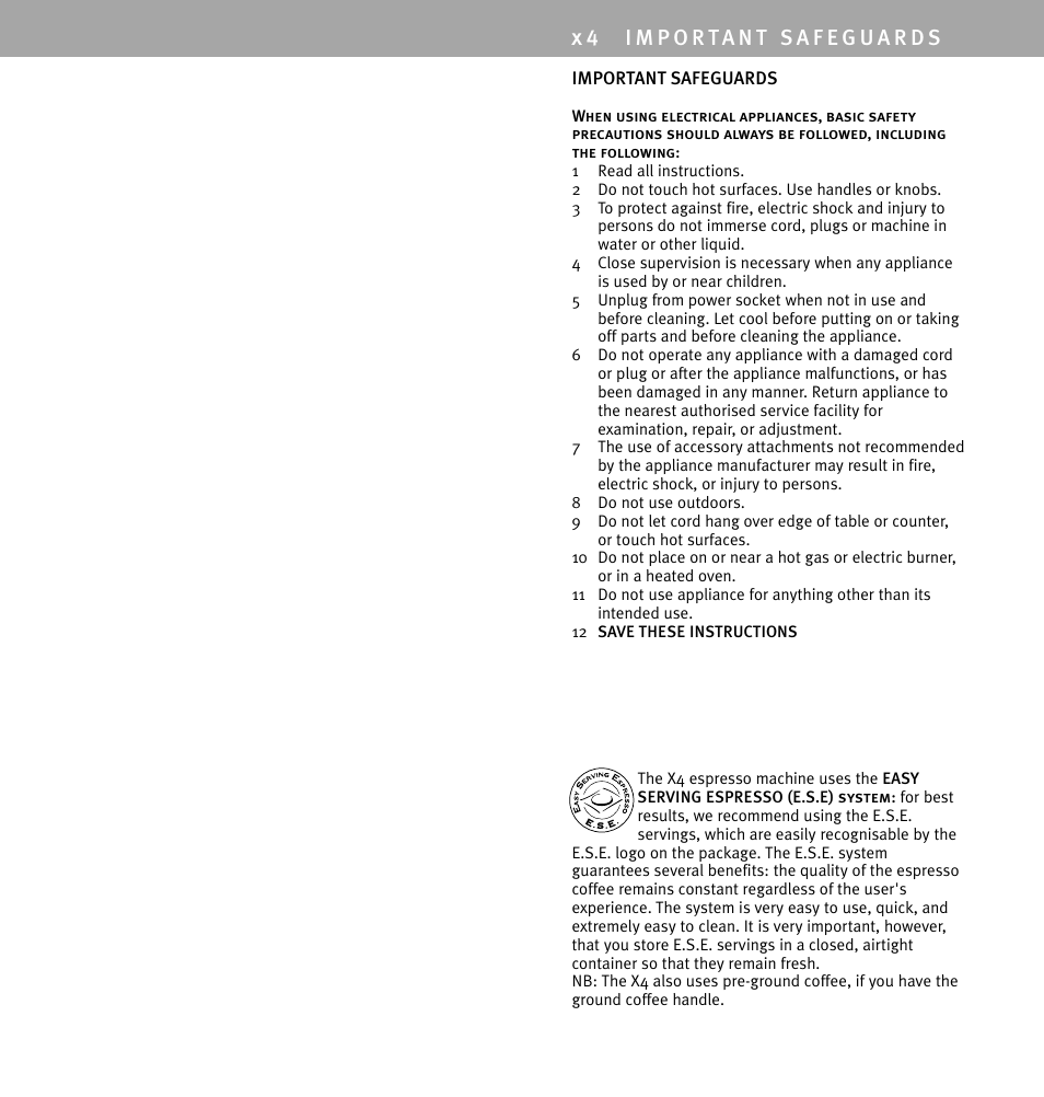 Luca Trazzi X4 User Manual | Page 2 / 7
