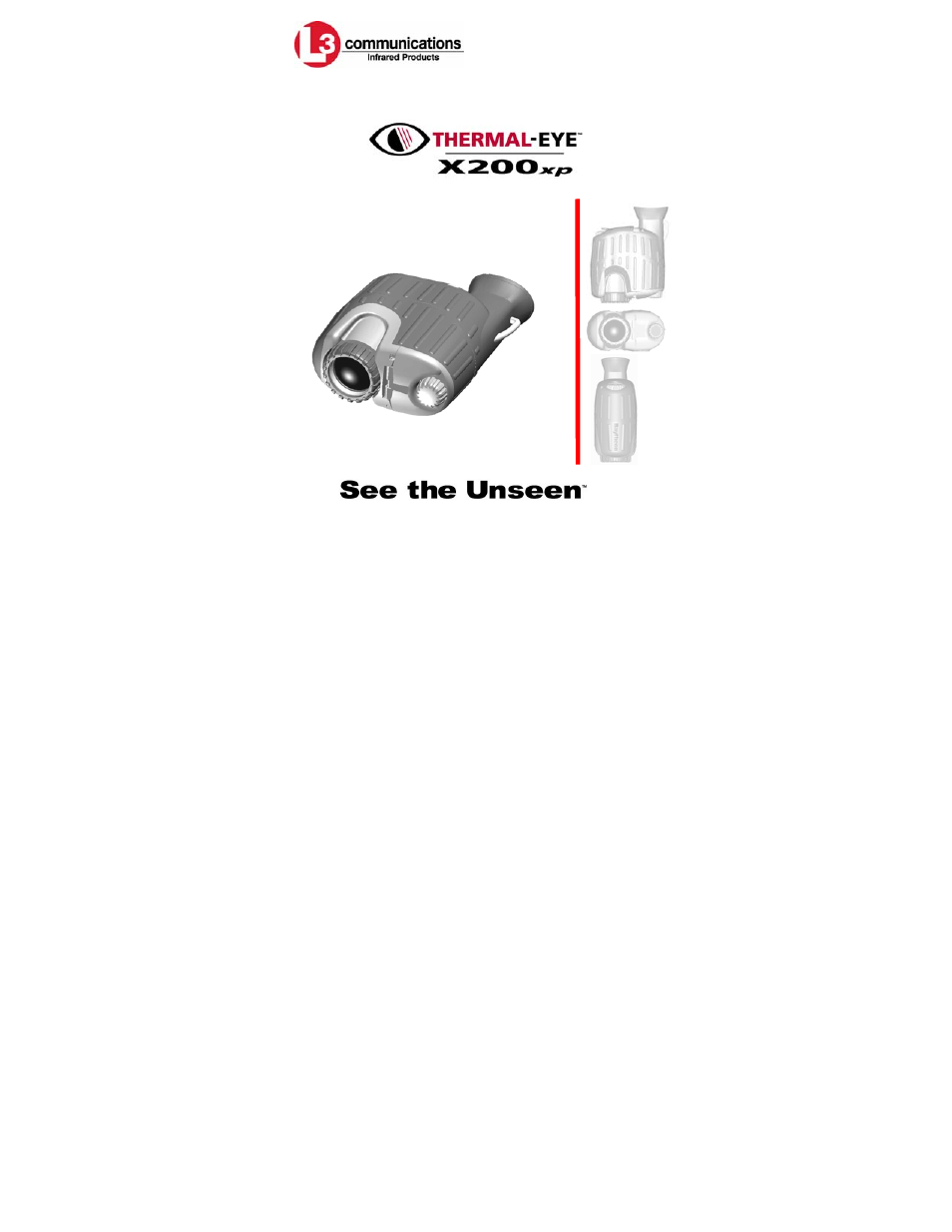L-3 Communications X200xp User Manual | 28 pages