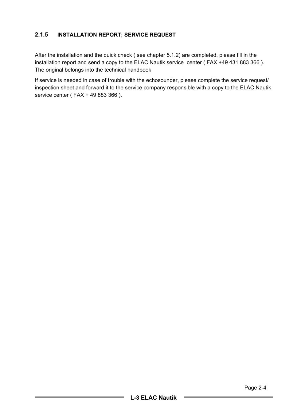 L-3 Communications Navigation Echosounder LAZ 5100 User Manual | Page 16 / 79