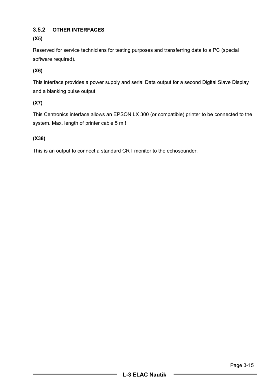 L-3 Communications Navigation Echosounder LAZ 5100 User Manual | Page 33 / 79