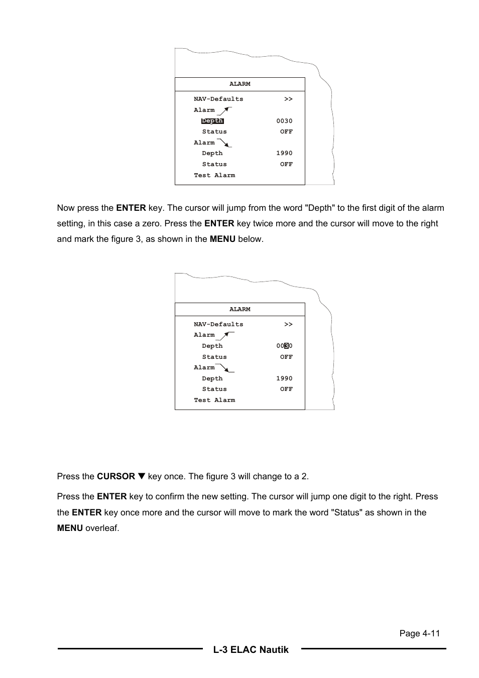 L-3 elac nautik | L-3 Communications Navigation Echosounder LAZ 5100 User Manual | Page 46 / 79