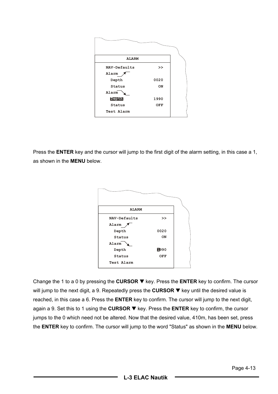 L-3 elac nautik | L-3 Communications Navigation Echosounder LAZ 5100 User Manual | Page 48 / 79