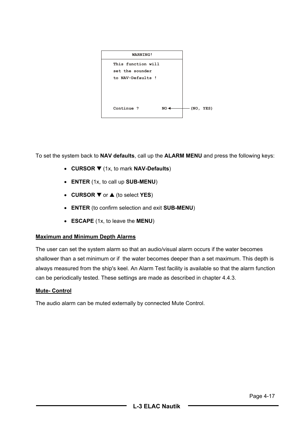 L-3 Communications Navigation Echosounder LAZ 5100 User Manual | Page 52 / 79