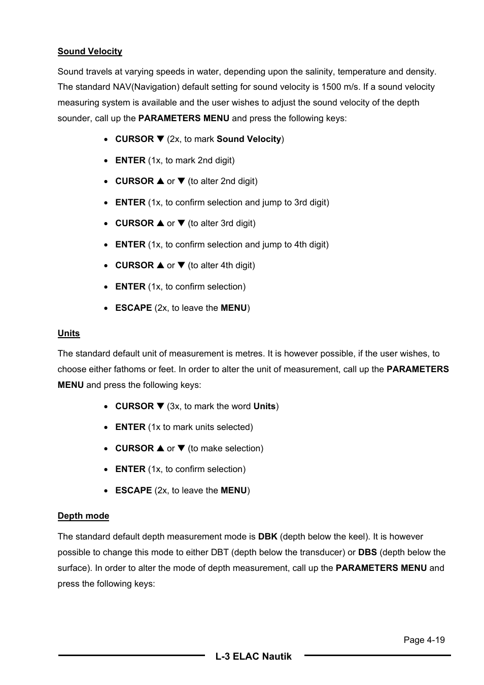 L-3 Communications Navigation Echosounder LAZ 5100 User Manual | Page 54 / 79