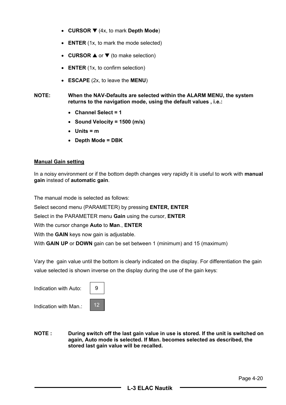 L-3 Communications Navigation Echosounder LAZ 5100 User Manual | Page 55 / 79