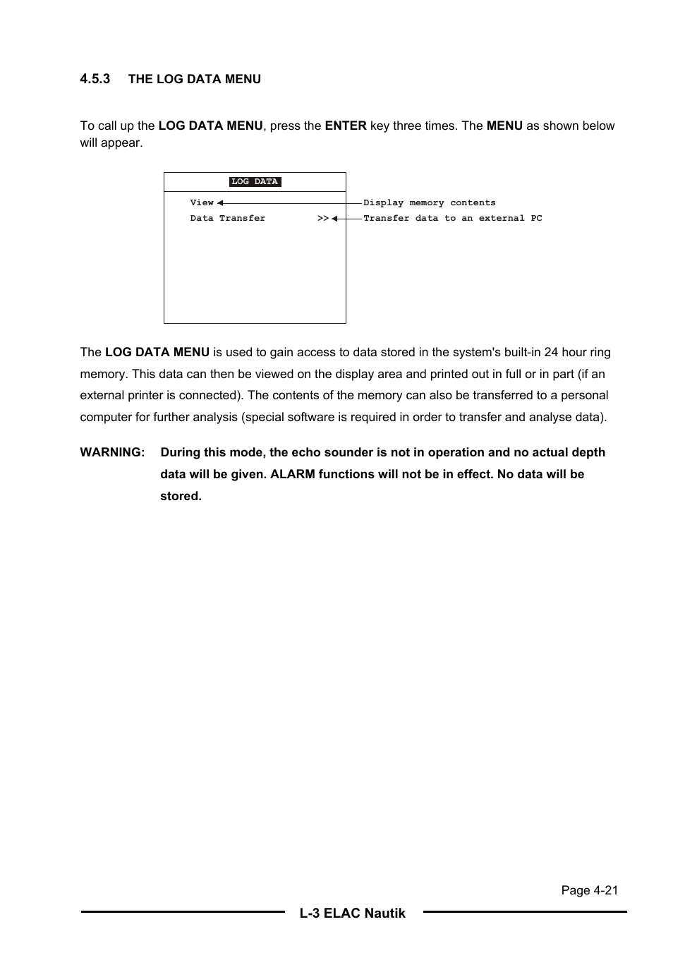 L-3 Communications Navigation Echosounder LAZ 5100 User Manual | Page 56 / 79