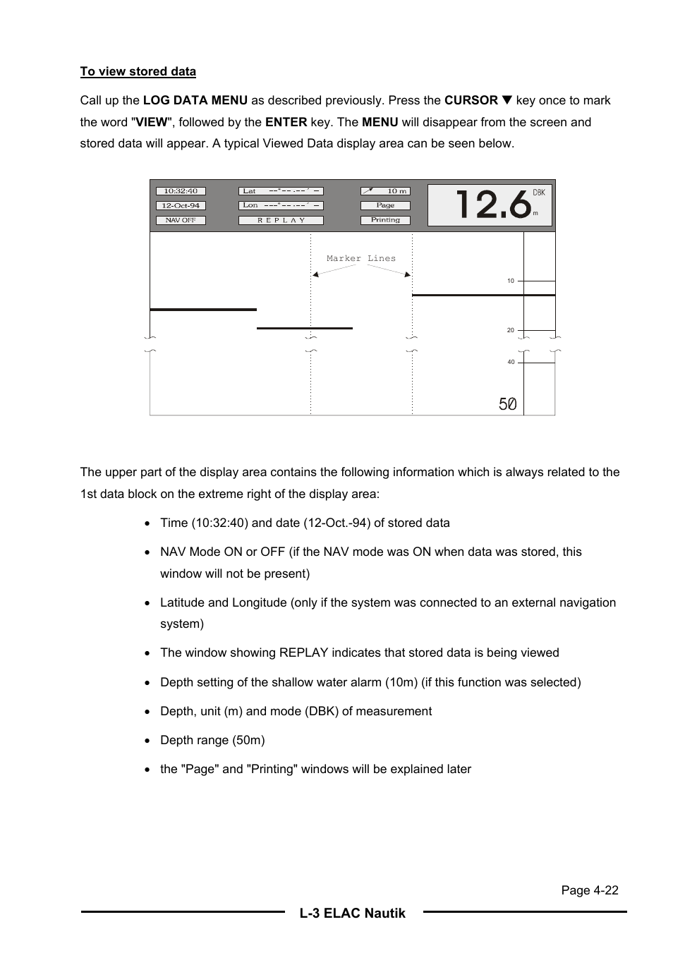 L-3 elac nautik | L-3 Communications Navigation Echosounder LAZ 5100 User Manual | Page 57 / 79
