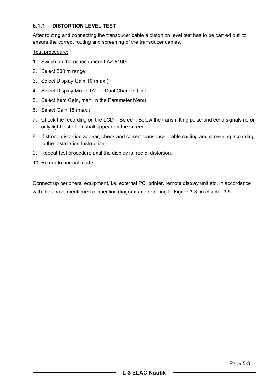 L-3 Communications Navigation Echosounder LAZ 5100 User Manual | Page 66 / 79