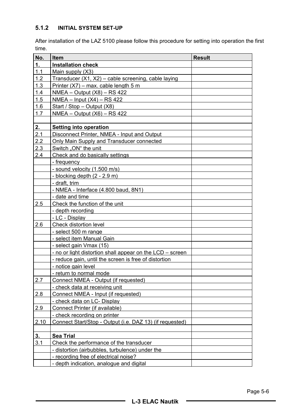 L-3 Communications Navigation Echosounder LAZ 5100 User Manual | Page 69 / 79