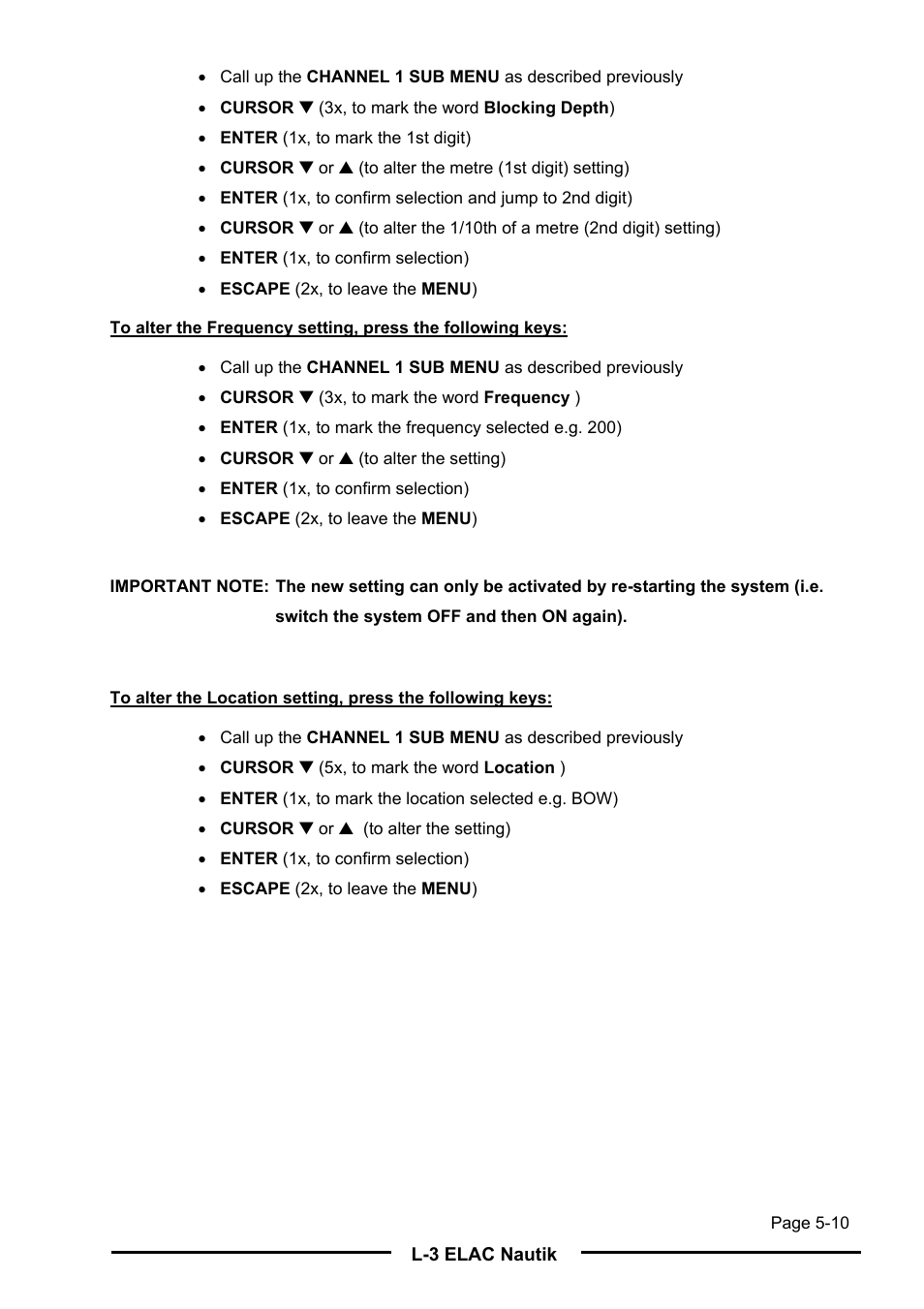 L-3 Communications Navigation Echosounder LAZ 5100 User Manual | Page 73 / 79