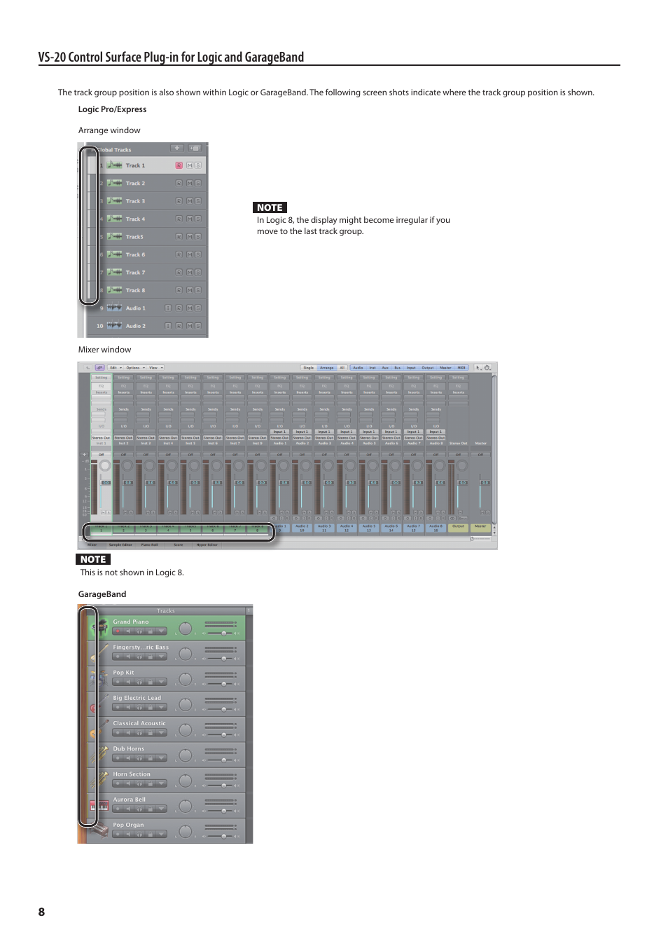 Logic Soundlab VS-20 User Manual | Page 8 / 9