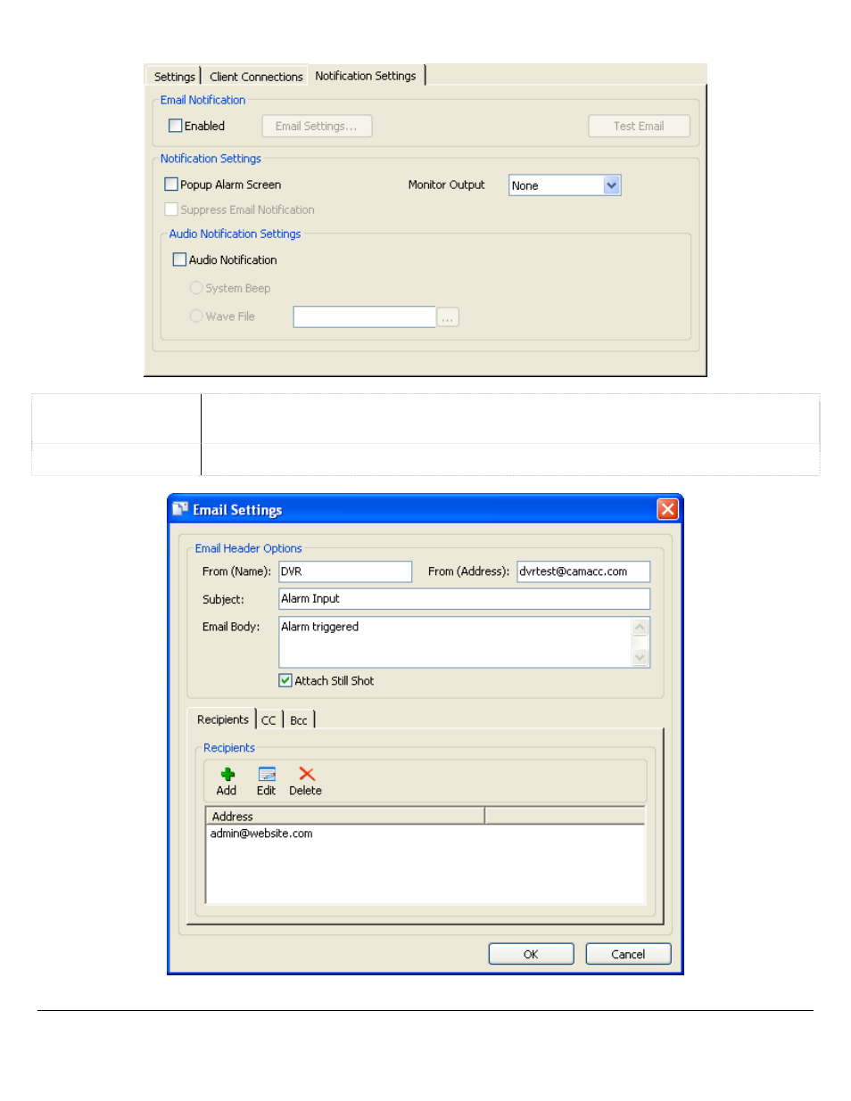 3 notification settings tab | Logic 3 V5.00 User Manual | Page 102 / 134