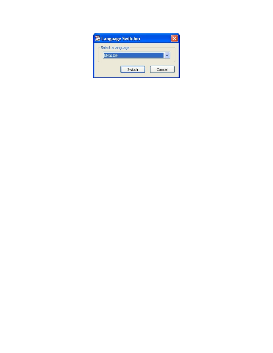 6 language switcher | Logic 3 V5.00 User Manual | Page 119 / 134