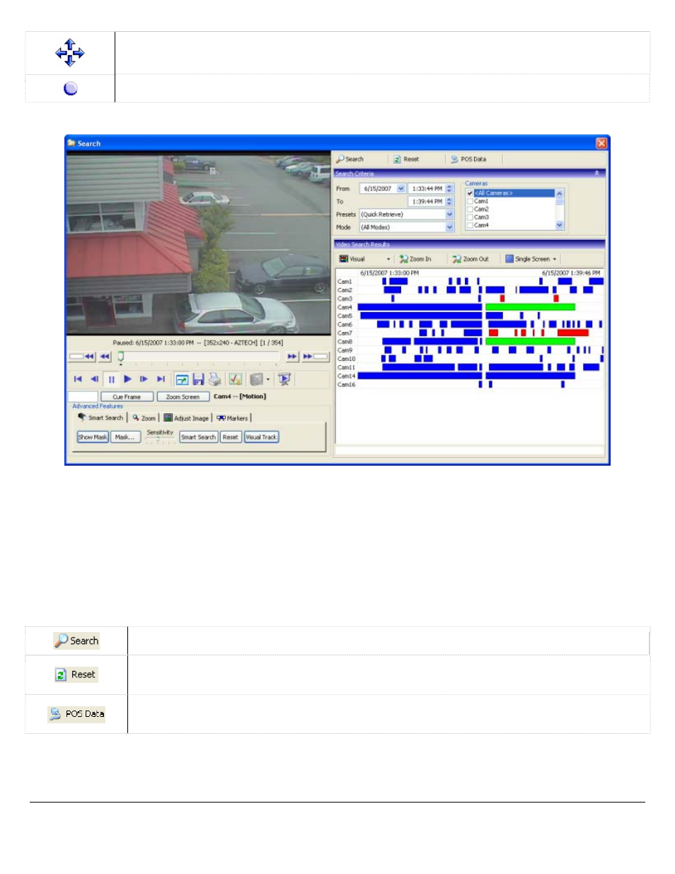 3 searching and playing back recorded video, 1 searching for video footage, Earching and | Laying, Ecorded, Ideo | Logic 3 V5.00 User Manual | Page 22 / 134