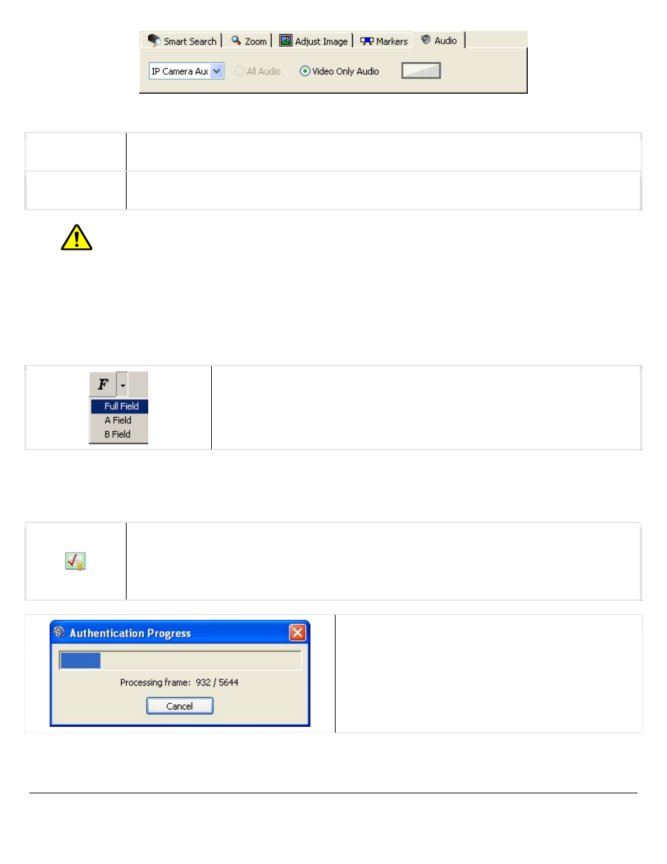 12 frame de-interlacing, 13 authenticating recorded video | Logic 3 V5.00 User Manual | Page 34 / 134