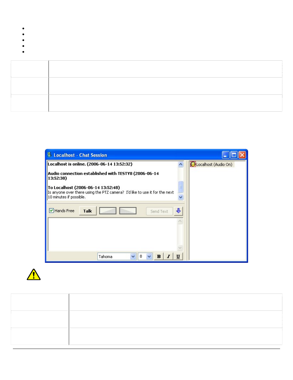 6 chat | Logic 3 V5.00 User Manual | Page 46 / 134